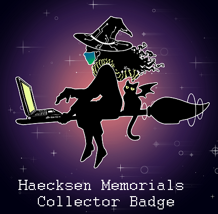Thumbnail Badge Haecksen Memorials Collector Badge